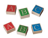 Detoa Wooden Alphabet - Educational Toy