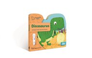 Magic Reading Mini Book with die-cut - Dinosaur - Tolki