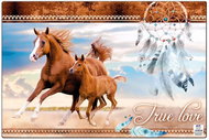 Table Writing Pad MFP 60 x 40cm Horses - Writing Pad