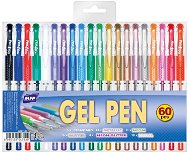 Gel pen set 60pcs 1102-1012M mix - Gel Pen 