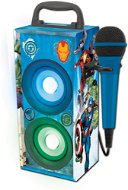 Lexibook Avengers Mini Hifi tower with Bluetooth microphone - Musical Toy