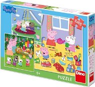 Jigsaw Peppa Pig On Vacation 3X55 Puzzle New - Puzzle