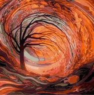Painting by Numbers - Windy 80x80cm without Frame and Stretching of the Canvas - Painting by Numbers