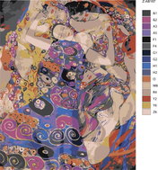Painting by Numbers - Virgin (Gustav Klimt) 80x100 on Canvas for Frame - Painting by Numbers