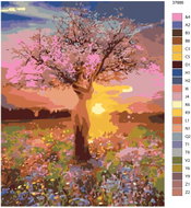 Painting by Numbers - Dawn 80x100 on Canvas for Frame - Painting by Numbers