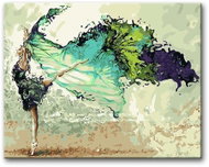 Painting by Numbers - Dancer with a Veil 80x100 on Canvas for Frame - Painting by Numbers
