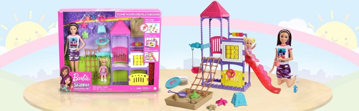 Barbie skipper babysitter climb and explore new arrivals