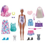 Barbie Color Reveal Barbie állatkával - Játékbaba