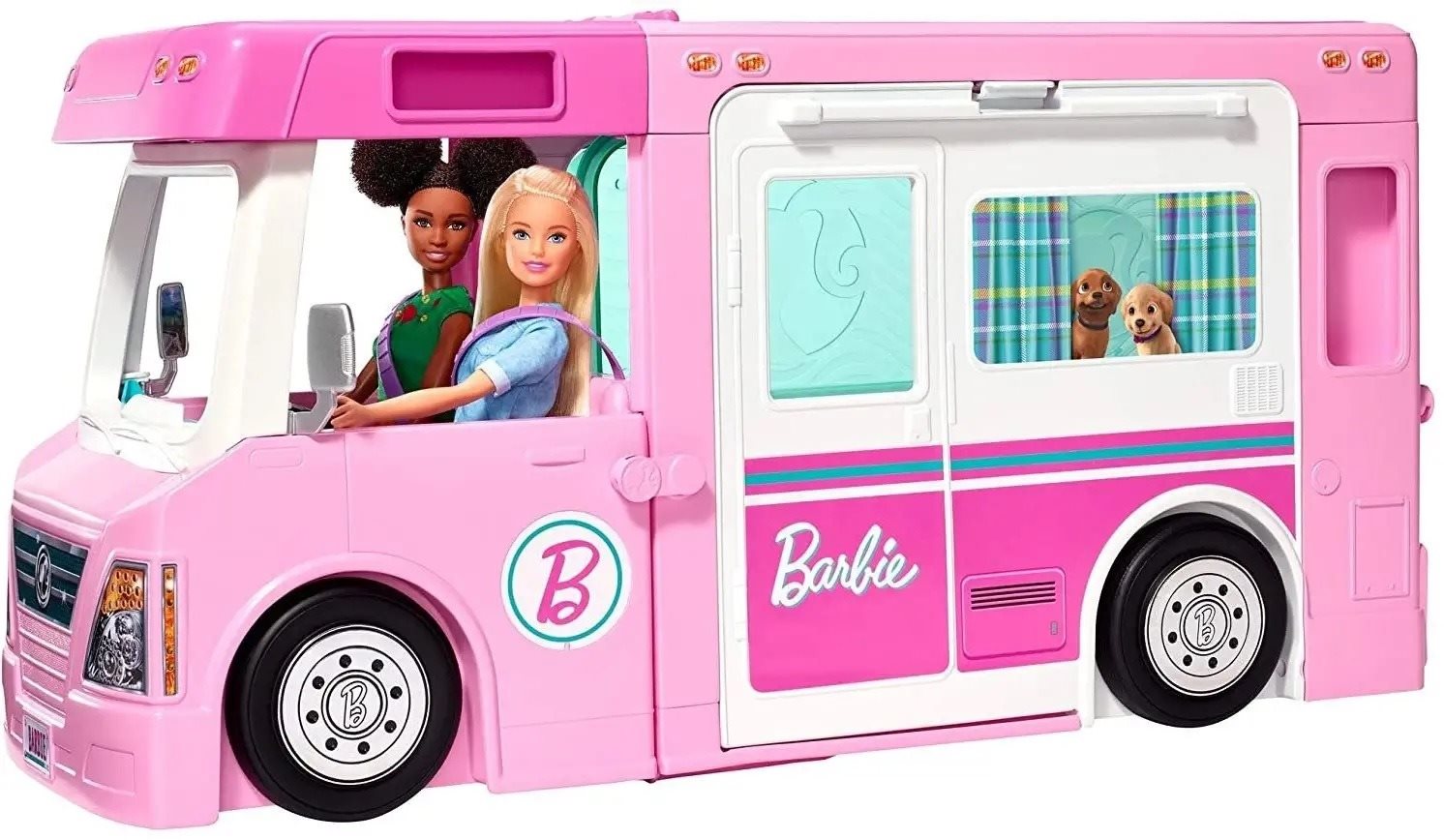 A barbie dream store camper