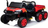 Eljet detské elektrické auto Hummer Six Wheel Red - Elektrické auto pre deti