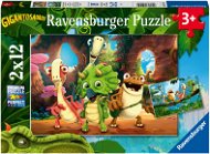 Ravensburger 051250 Gigantosaurus 2x12 dílků - Puzzle