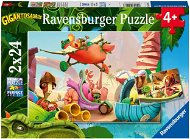 Ravensburger 051267 Gigantosaurus 2x24 darab - Puzzle