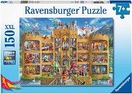Ravensburger  129195 Pohľad na rytiersky hrad 150 dielikov - Puzzle