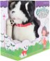 Black and white dog on a cord - Interactive Toy