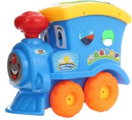 Blue toy train - Puzzle