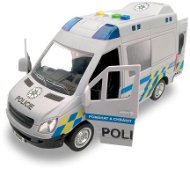 MaDe Auto policajná dodávka, na zotrvačník s reálnym hlasom posádky, 21 cm - Auto