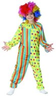Šaty na karneval – klaun, 120 – 130 cm - Detský kostým