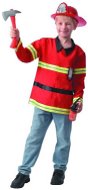 Šaty na karneval – hasič, 120 – 130 cm - Kostým