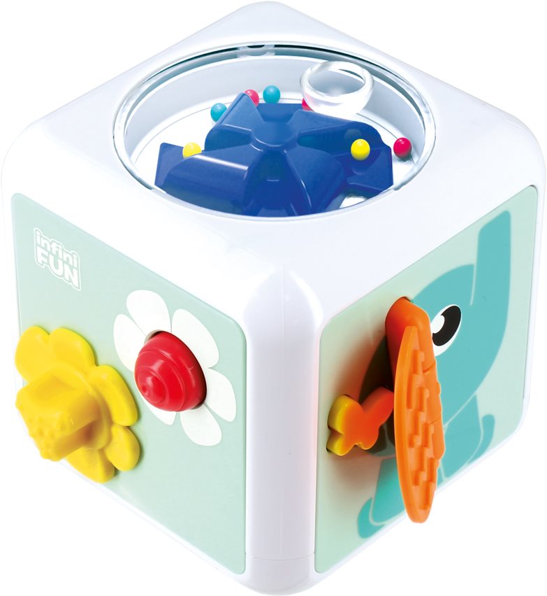 Cube sensomotor toy Motor Skill Toy Alza.cz