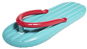 Nafukovací lehátko flip flop - obří pantofle 180 x 75 cm - Nafukovací lehátko