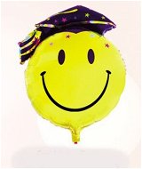 Foil Smiley Balloon - Graduation 95cm - Balloons