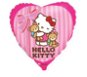 Balonky Balónek foliový 45 cm Hello Kitty s medvídky - Balonky