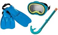 Potápačská sada – okuliare + šnorchel + plutvy stredné - Potápačské okuliare