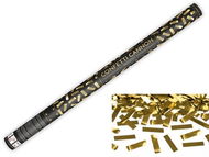 Konfety 80cm zlaté metalické - Konfety