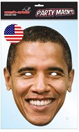 Barack Obama – maska celebrít - Karnevalová maska
