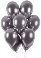 Chrome-plated Balloons 50 pcs Space Grey Glossy - Diameter of 33cm - Balloons