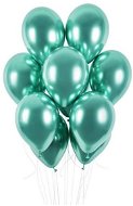 Balóniky chrómované 50 ks zelené lesklé – priemer 33 cm - Balóny