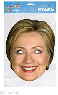 Hillary Clinton – maska celebrít - Karnevalová maska