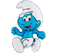 Foil Balloon 60cm - Smurf - Balloons