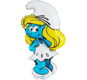 Foil balloon 60 cm - smurf - Balloons