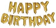 Balloon Foil Inscription Happy birthday Letter Size 35cm - Gold - Balloons