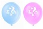 Gender balloons real reveal &quot;girl or boy&quot; - &quot;girl or boy&quot; 8pcs - 30 cm - Balloons