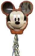 Piňata Myšiak Mickey Mouse – 51 × 46,5 × 8 cm – ťahacia - Piňata