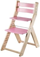 Growing chair Wood Partner Sandy Colour: lacquer/pink - Growing Chair