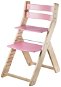 Rostoucí židle Wood Partner Sandy Barva: lak/růžová - Rostoucí židle