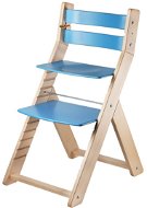 Growing chair Wood Partner Sandy Colour: lacquer/blue - Growing Chair