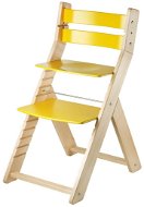 Growing chair Wood Partner Sandy Colour: lacquer/yellow - Growing Chair