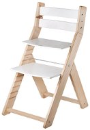 Rostoucí židle Wood Partner Sandy Barva: lak/bílá - Rostoucí židle
