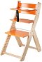 Growing chair Wood Partner Luca Colour: lacquer/orange - Growing Chair