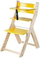 Growing chair Wood Partner Luca Colour: lacquer/yellow - Growing Chair