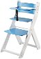 Growing chair Wood Partner Luca Kombi Colour: white/blue - Growing Chair