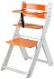 Growing chair Wood Partner Luca Kombi Colour: white/orange - Growing Chair