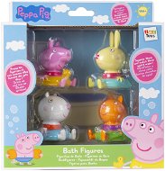 Peppa Pig figurák fürdéshez 4 db - Vizijáték