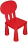Dětská plastová židlička - červená - Dětská židlička