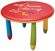 Gyermek műanyag asztal játékos színkialakításban - Gyerek asztal