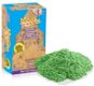 Kinetický písek Kinetický / měsíční písek – náhradní sada 800g - zelená barva - Kinetický písek